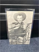 Vintage Roy Rogers Exhibit Card