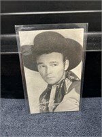 Vintage Roy Rogers Exhibit Card