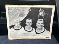 Space Apollo 9 Manned Flight Litho from Jerry's