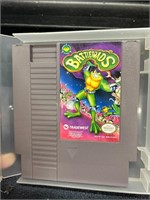 Vintage Original NES Battletoads Game Cartridge/Ca