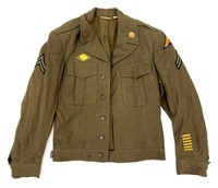WWII US Wool Ike Jacket