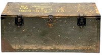 1942 Shwayder Bros. US Military Wooden Foot Locker
