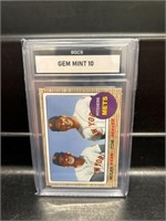 Nolan Ryan & Tom Seaver Graded Gem Mint 10 Card