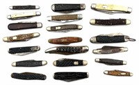 (20) Assorted Vintage Pocket Knives