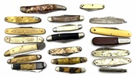 (20) Assorted Vintage Pocket Knives
