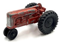 Vtg. Hubley Jr. Kiddie Red Toy Die-Cast Tractor