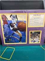 Kobe Bryant Photo Display Sign