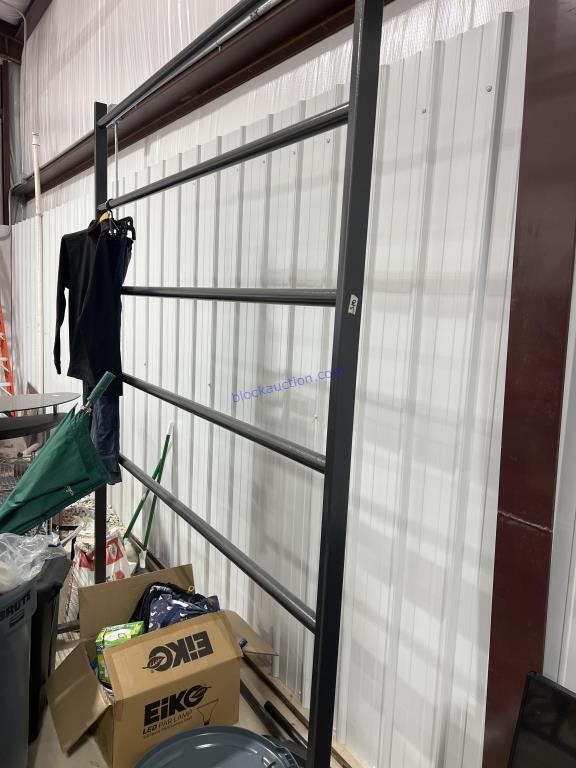8 foot rack on casters