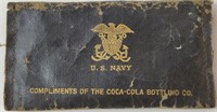 WW2 Coca-Cola U.S. Navy Sewing Kit (No Contents)