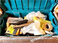 Box of Float and Tape Supplies