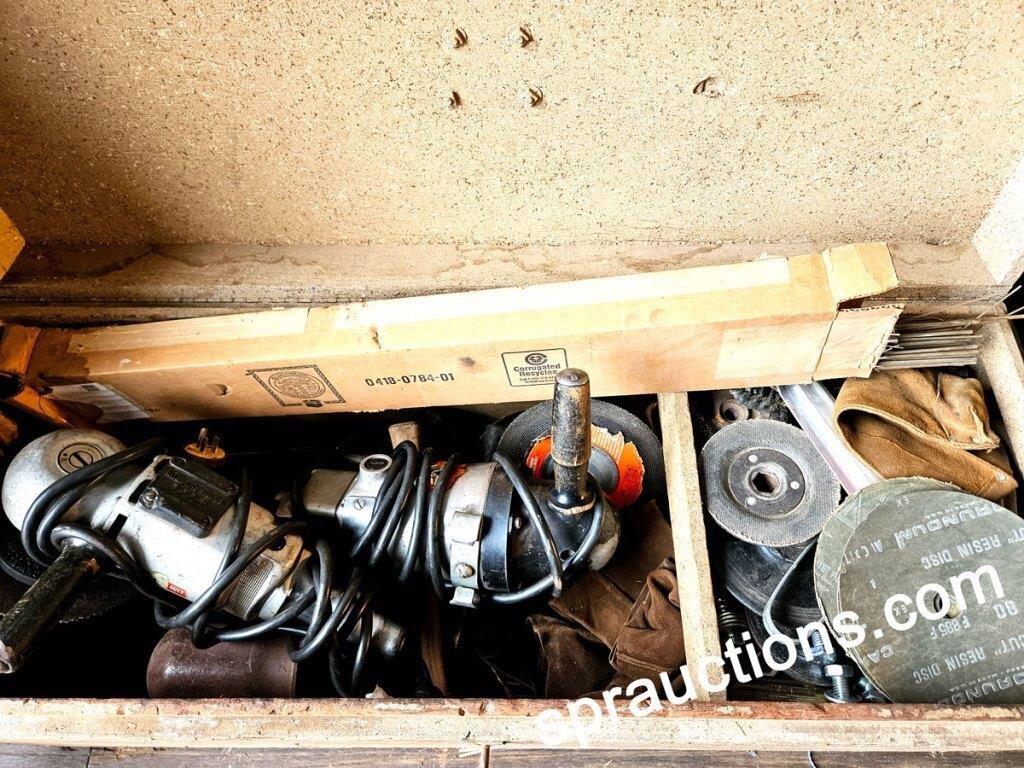 Box of Welding Supplies