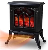 LifePlus Electric Fireplace Heater, Freestanding