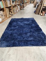 Large blue rug