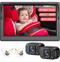Itomoro Baby Car Camera, Dual Channel 5 inch