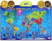 BEST LEARNING i-Poster My World Interactive Map -