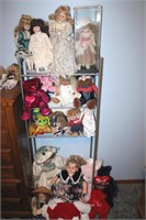 Dolls Lot  ( Contents of this shelf)