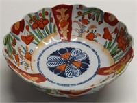 Old 8-1/2" Hand Painted Japan Bowl