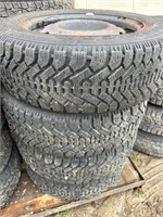 4 winter tires with rims: P1, 85/60 R 14