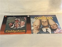 2 LASER DISCS CADDYSHACK / CONEHEADS SEALED