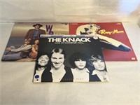 3 LASER DISCS THE KNACK, WILSON PHILLIPS, ROXY
