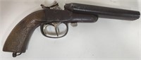 Antique 2 Barrel Pistol