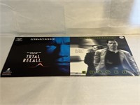 2 ARNOLD SCHWARZENEGGER LASER DISCS