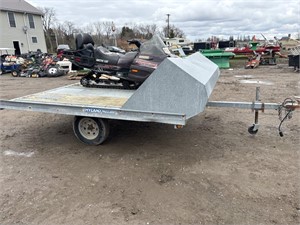 2004 Hyland snowmobile trailer: w/ ownership