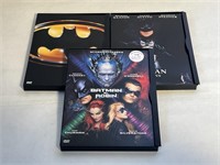 3 BATMAN DVDS