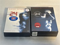 2 COMPLETE SEASON 1 & 2 OF 24 NEW IN BOX