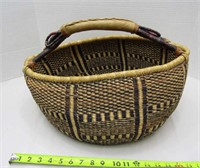 Large Hand Woven Basket
