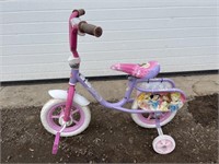Princess toddler bike