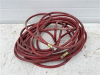 Red air hose