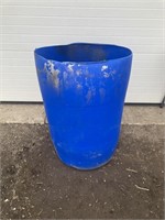 Blue barrel - no top