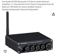 Fosi Audio BT30D Bluetooth 5.0 Stereo Audio