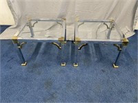 Pair of Chrome Stands
