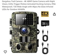 Dargahou Trail Camera - 4K 48MP