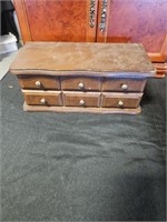 Jewelry box with contents.