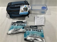Titan expandable soft lunchbox, freeze packs nib