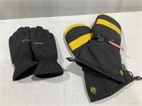Mittens 2XL, torn inside, ski gloves L, driving