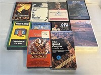 10 ASSORTED VHS