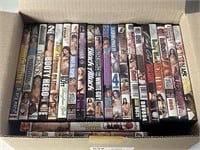 25 ASSORTED ADULT DVDS