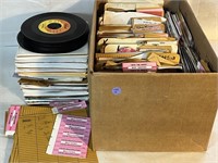 LARGE LOT OF 45'S RECORDS