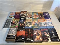 22 ASSORTED VHS TAPES