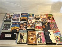 22 ASSORTED VHS TAPES