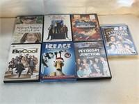 7 ASSORTED DVDS