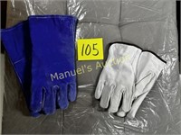 WELDING GLOVES & LEATHER GLOVES