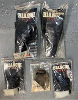 Lot of 5 NEW Bianchi Police Leather Holsters