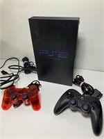 PLAYSTATION 2 CONSOLE & CONTROLLERS