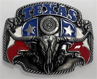 Colorful State of Texas Belt Buckle!
