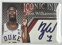 Rookie Card Iconic Ink Zion Williamson